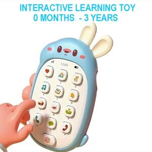 for Babies & Toddlers 0-3 Years Toy Phone  - BPA-Free, Music & Sound Functions